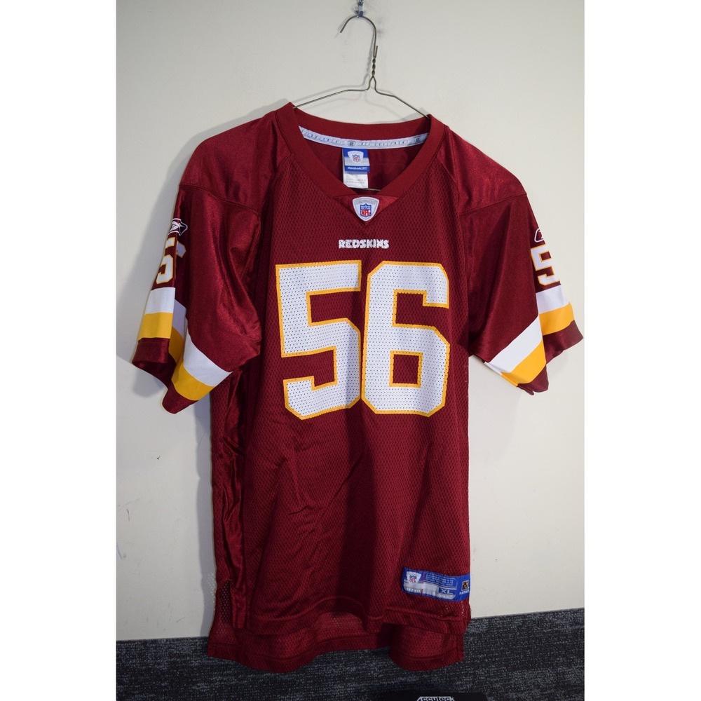 Vtg Washington Redskins Jersey BOYS XL 18 20 NFL Football Reebok Arrington 56